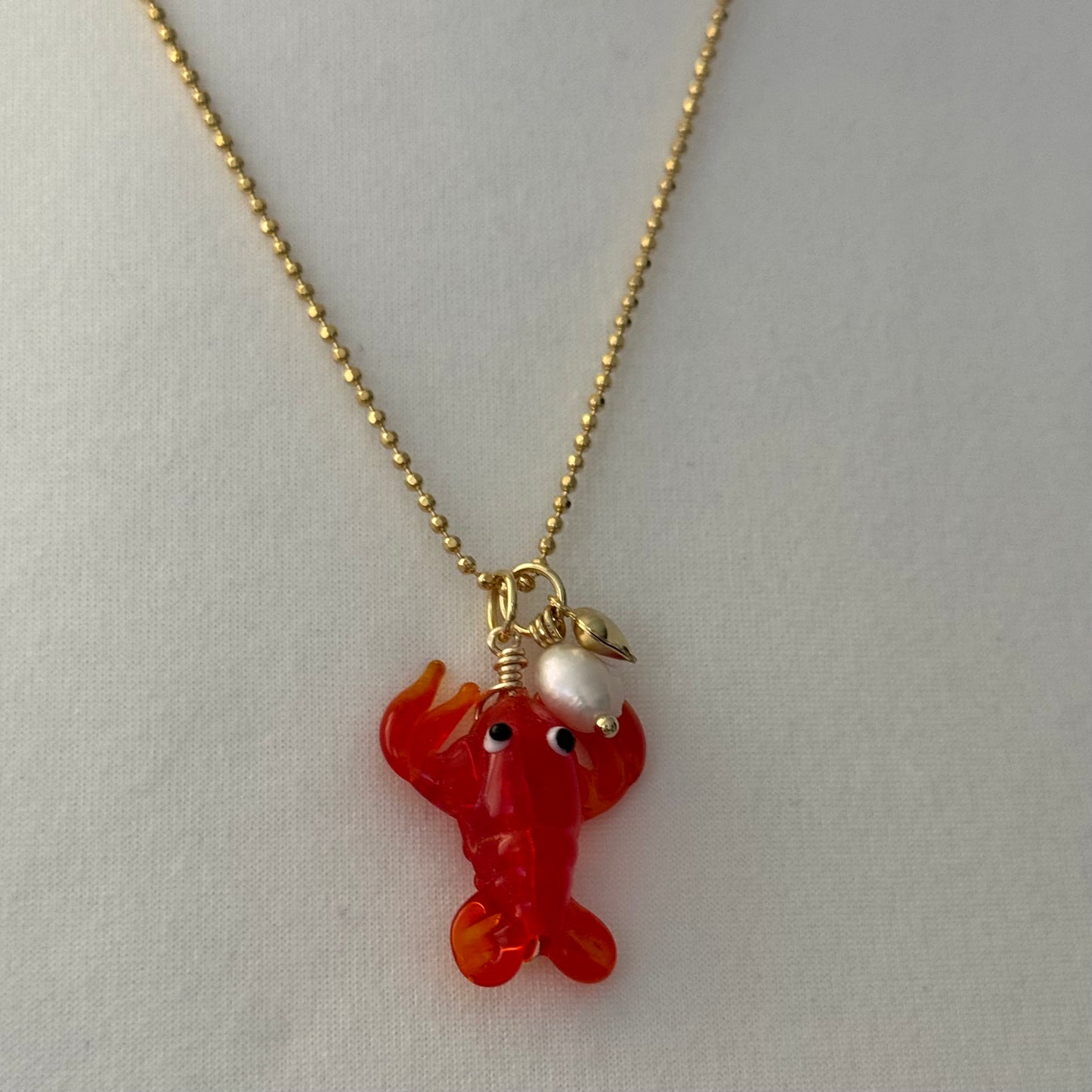 Lobster necklace