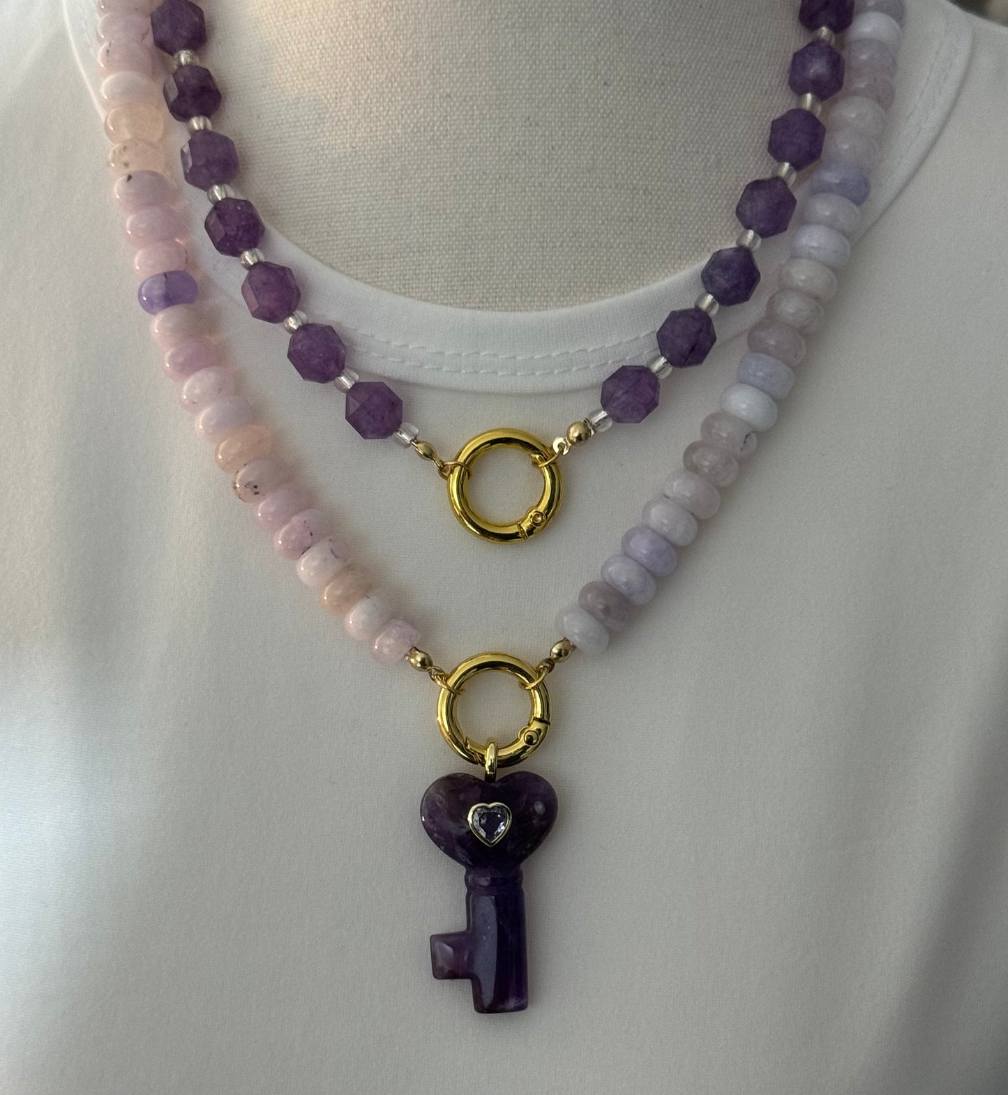 Amethyst necklace