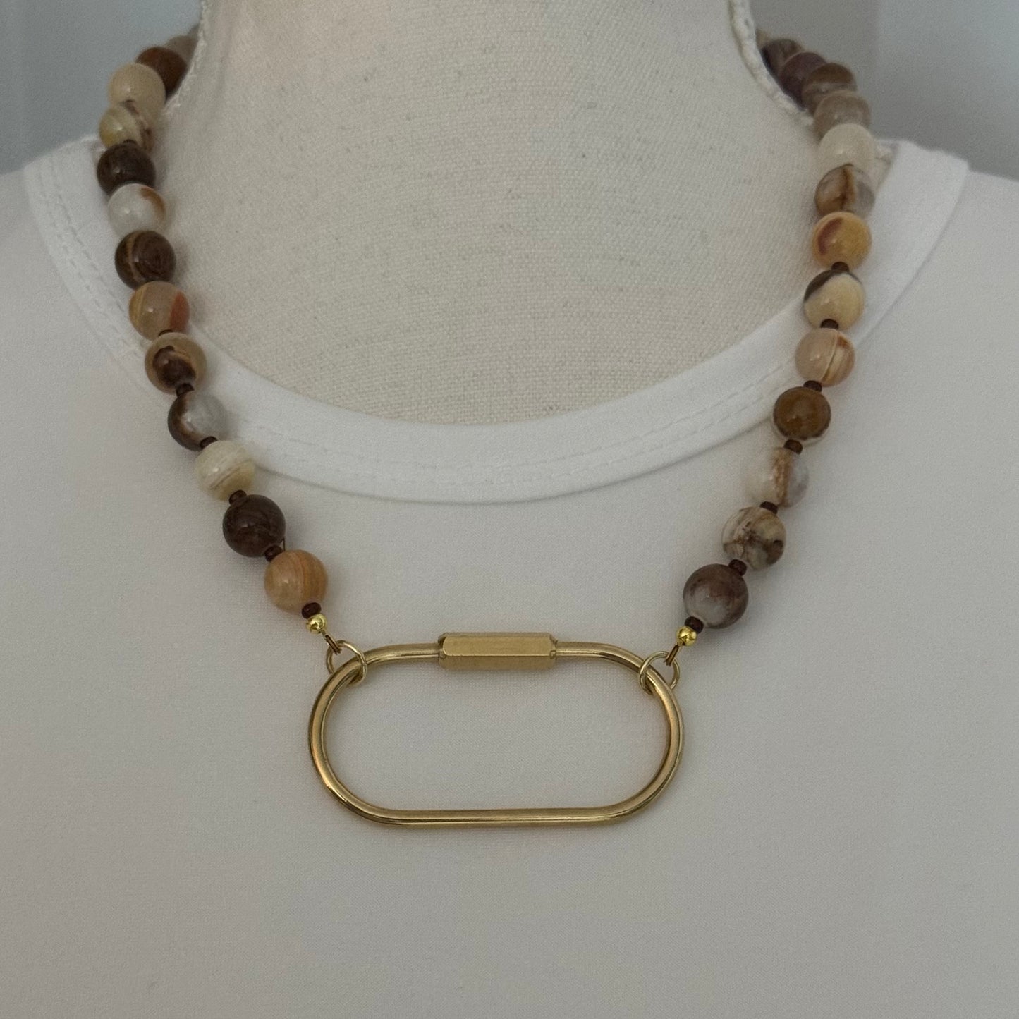Caramel necklace