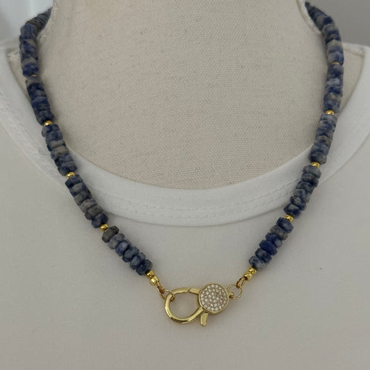 Sodalite necklace