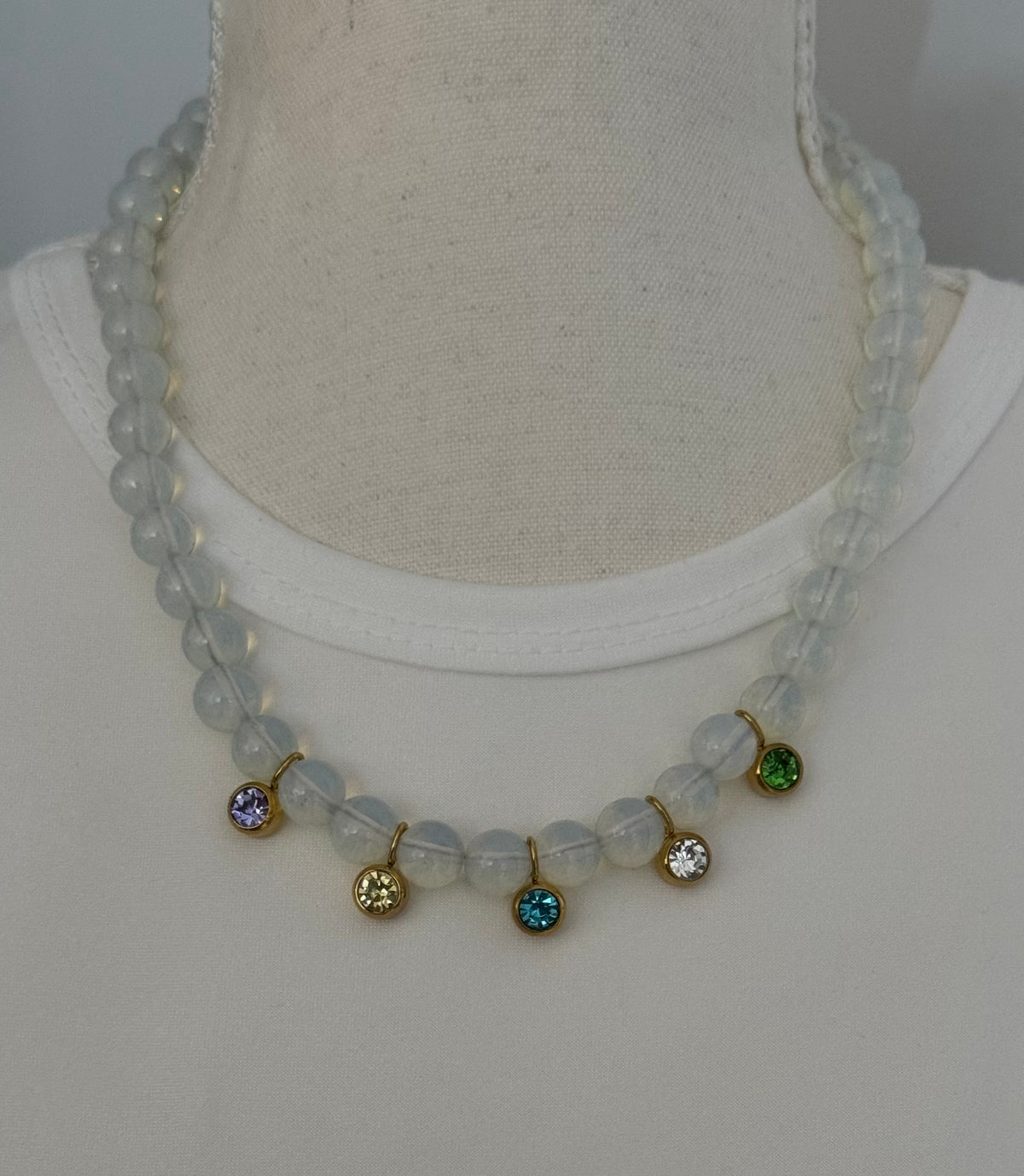 Opal necklace