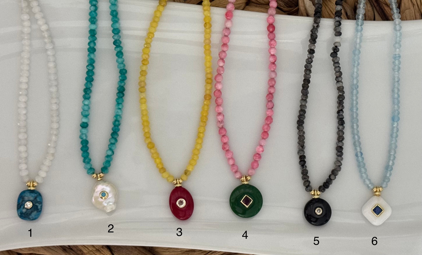 Jade necklace