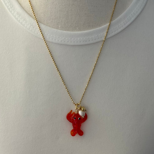 Lobster necklace