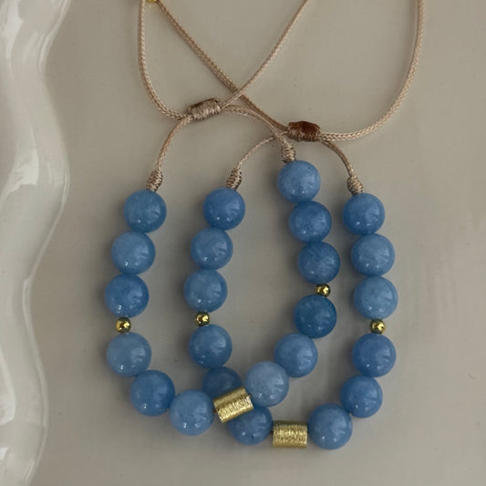 Aquamarine bracelet