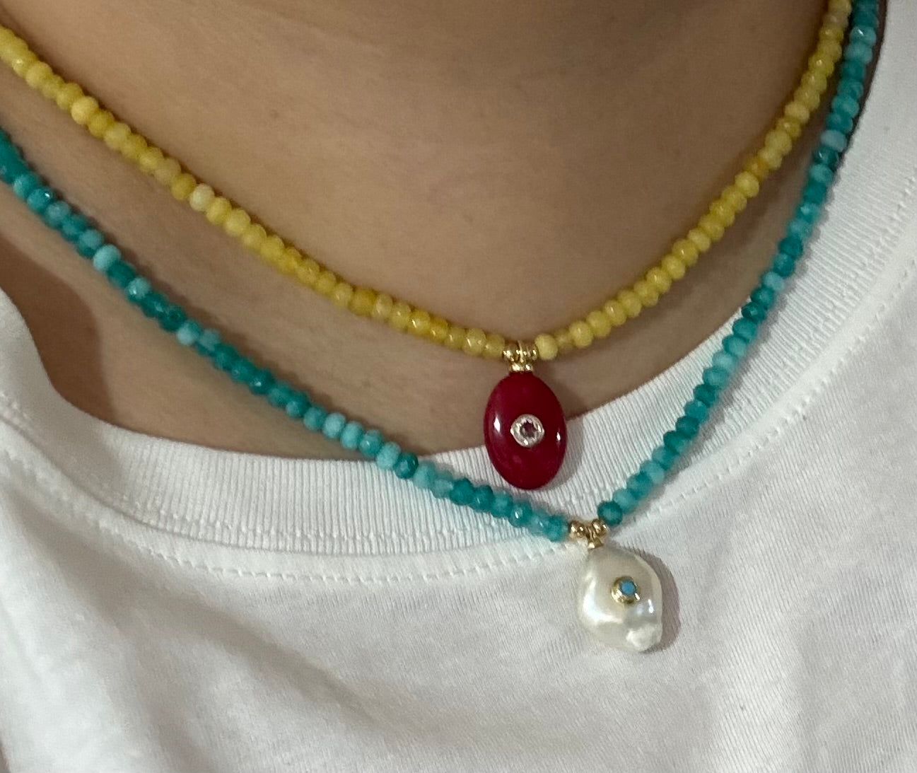 Jade necklace