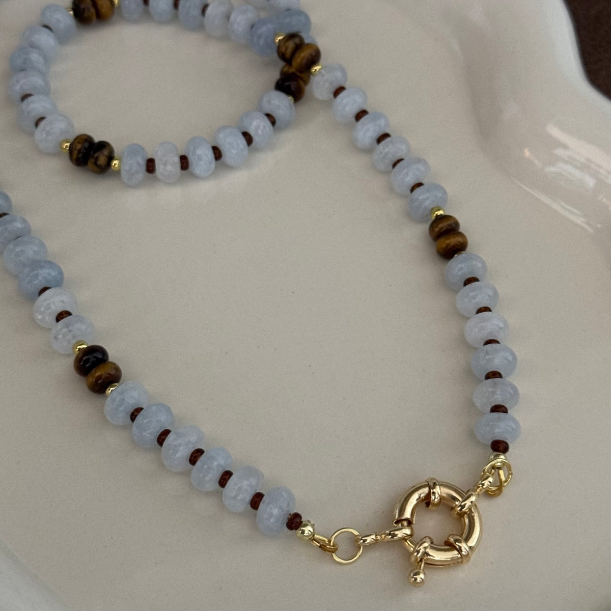 Aquamarine necklace