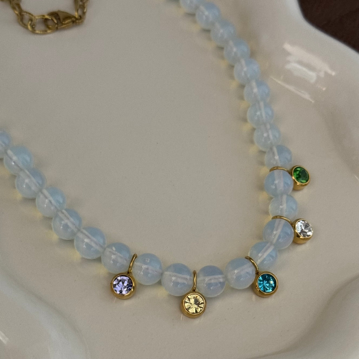 Opal necklace