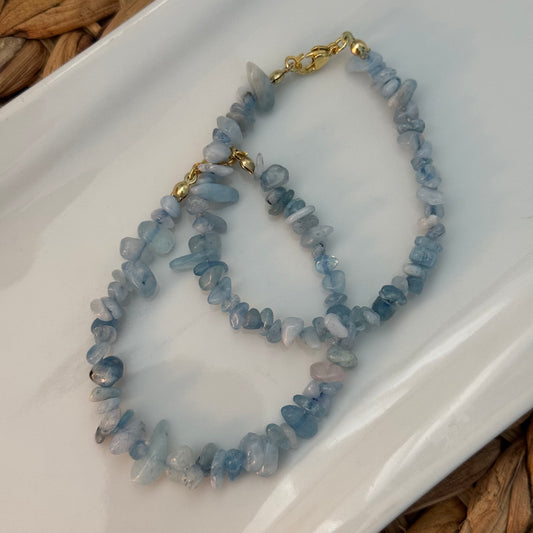 Aguamarina bracelet