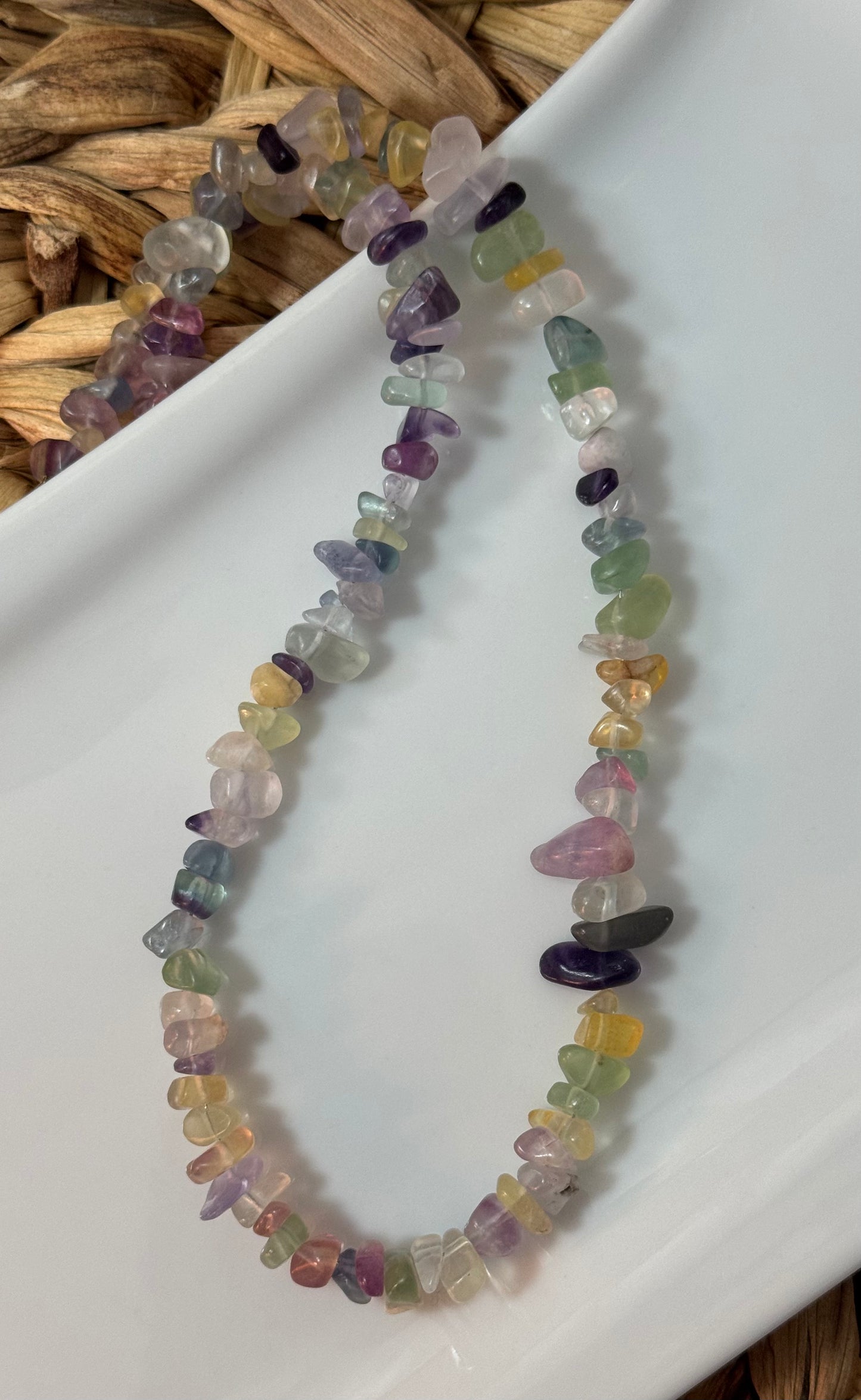 Fluorite necklace
