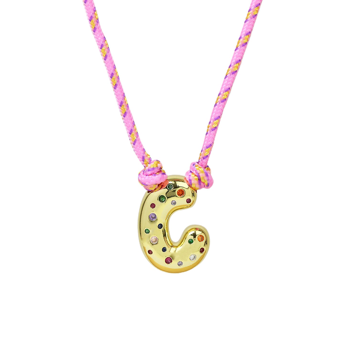 Initial necklace