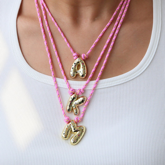 Initial necklace