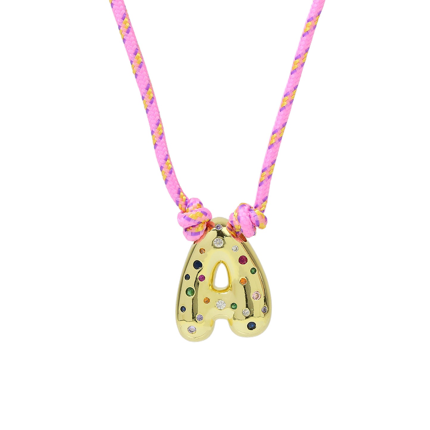 Initial necklace