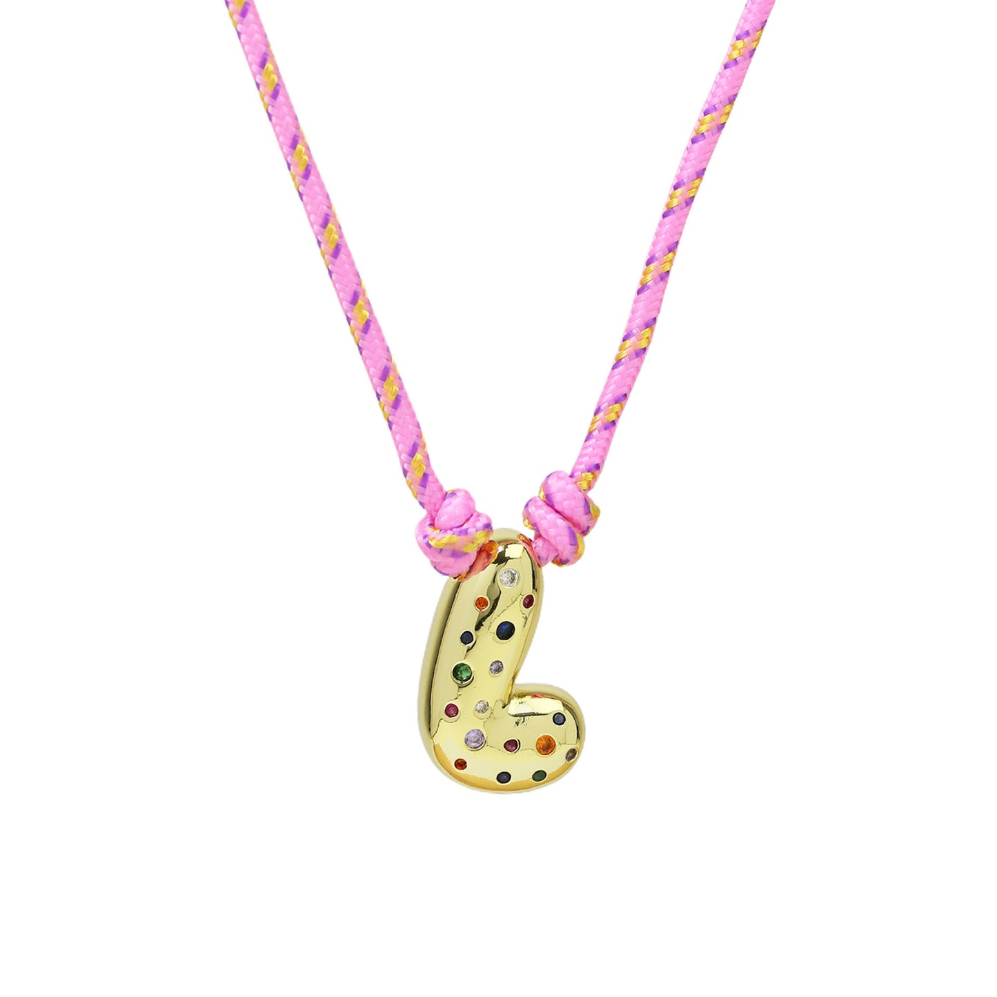 Initial necklace
