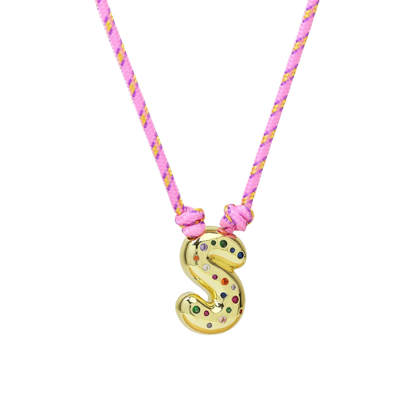 Initial necklace
