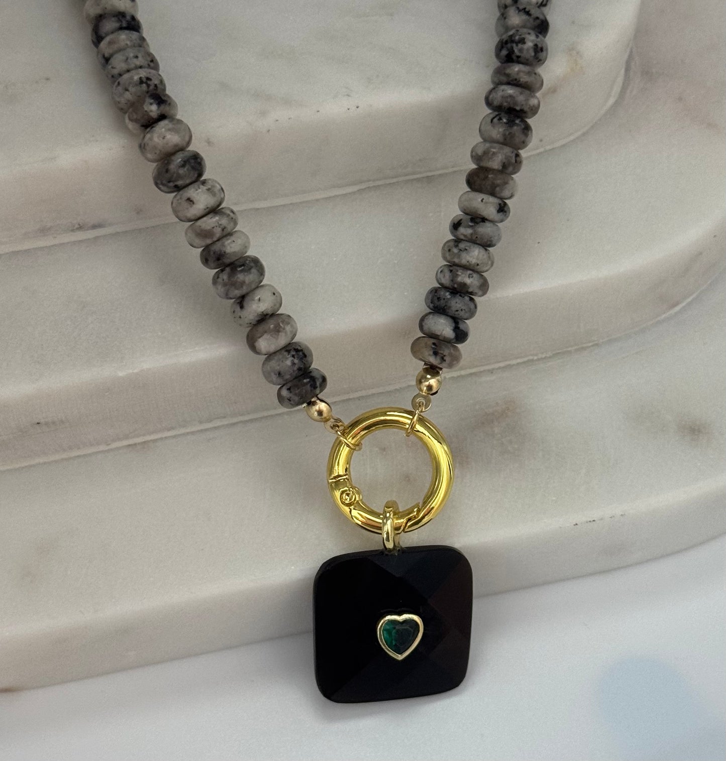 Jasper necklace