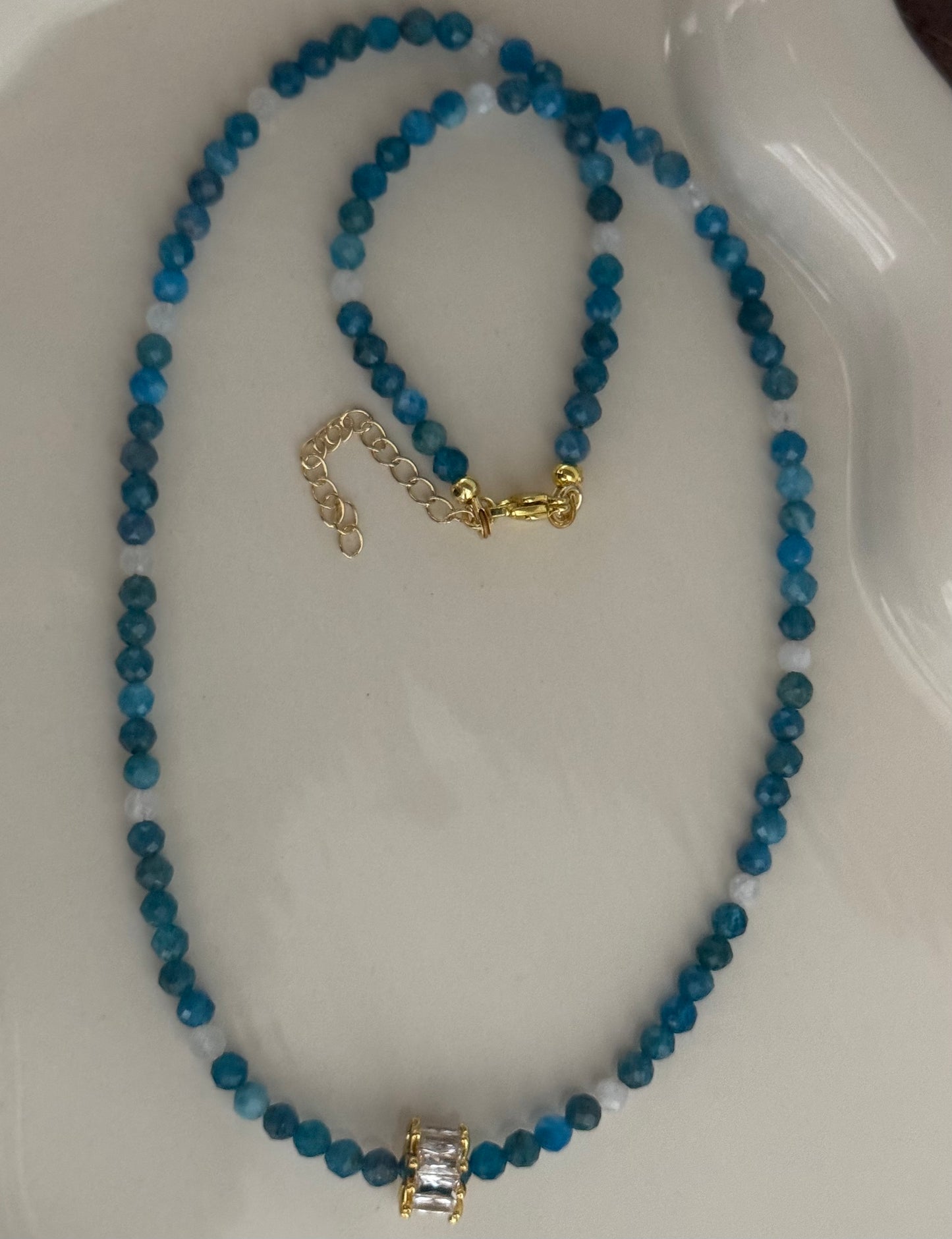 Apatite necklace