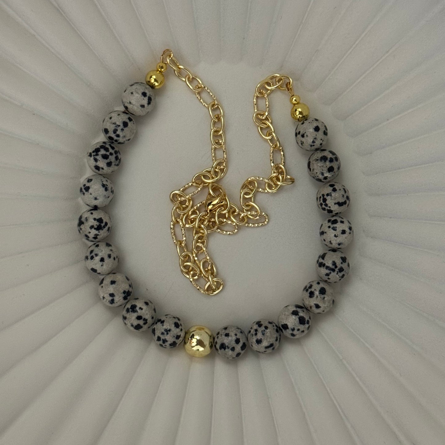 Dalmatian Jasper necklace