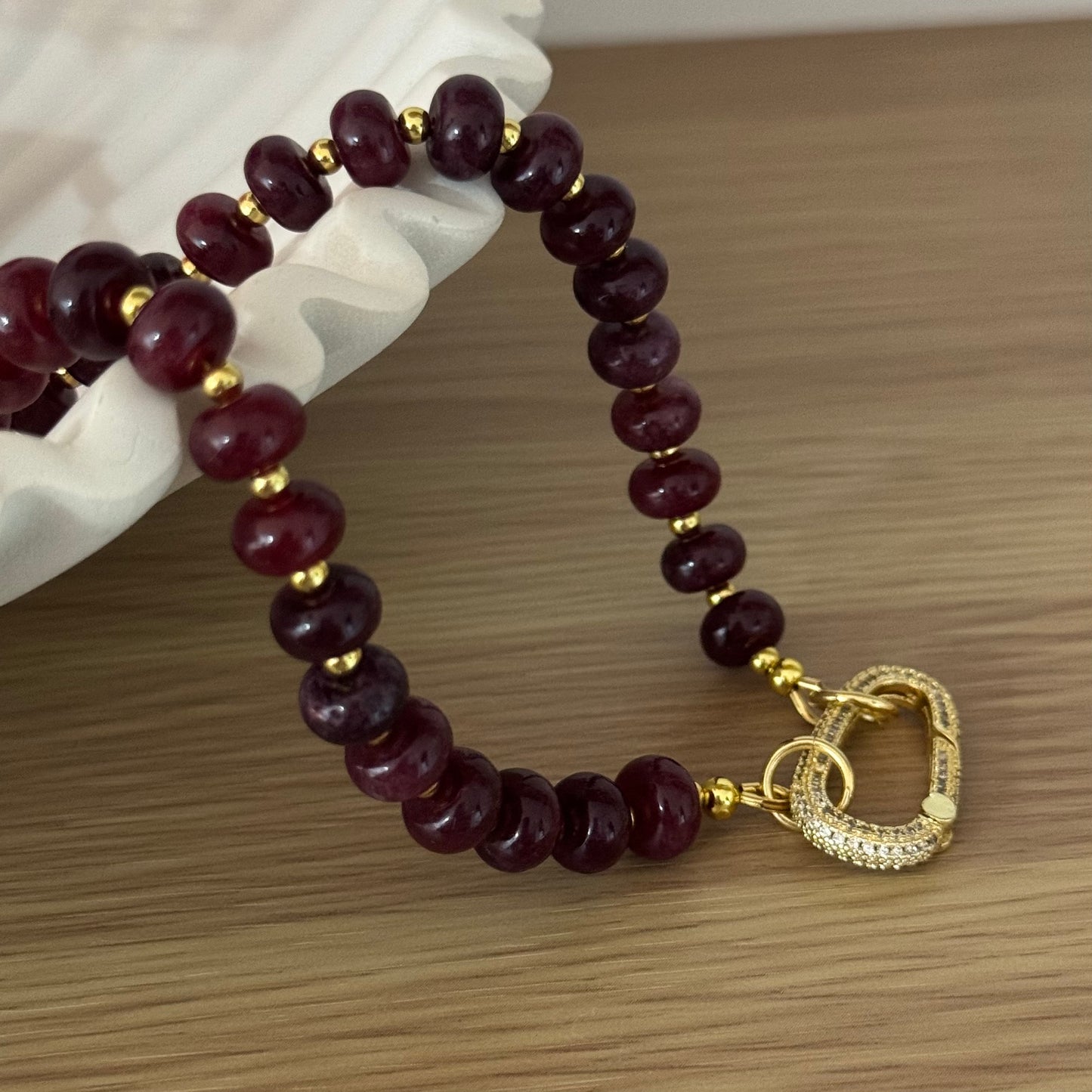 Garnet 2 necklace